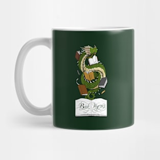 Book Wyrm (sage) Mug